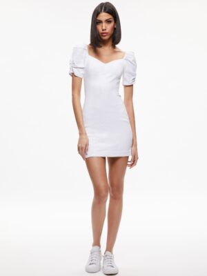 ALICE + OLIVIA Mimi Denim Mini Dress