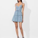 Shanti Denim Mini Dress Thumbnail 6