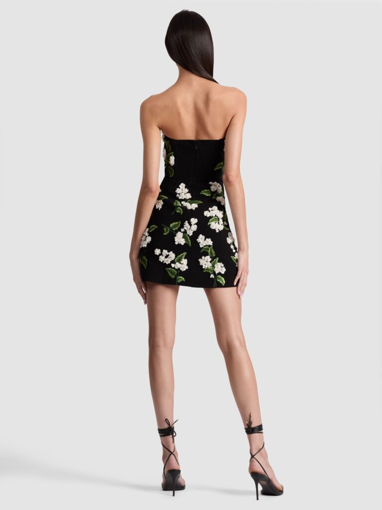 Velia Embellished Mini Gown Full Size Image 4
