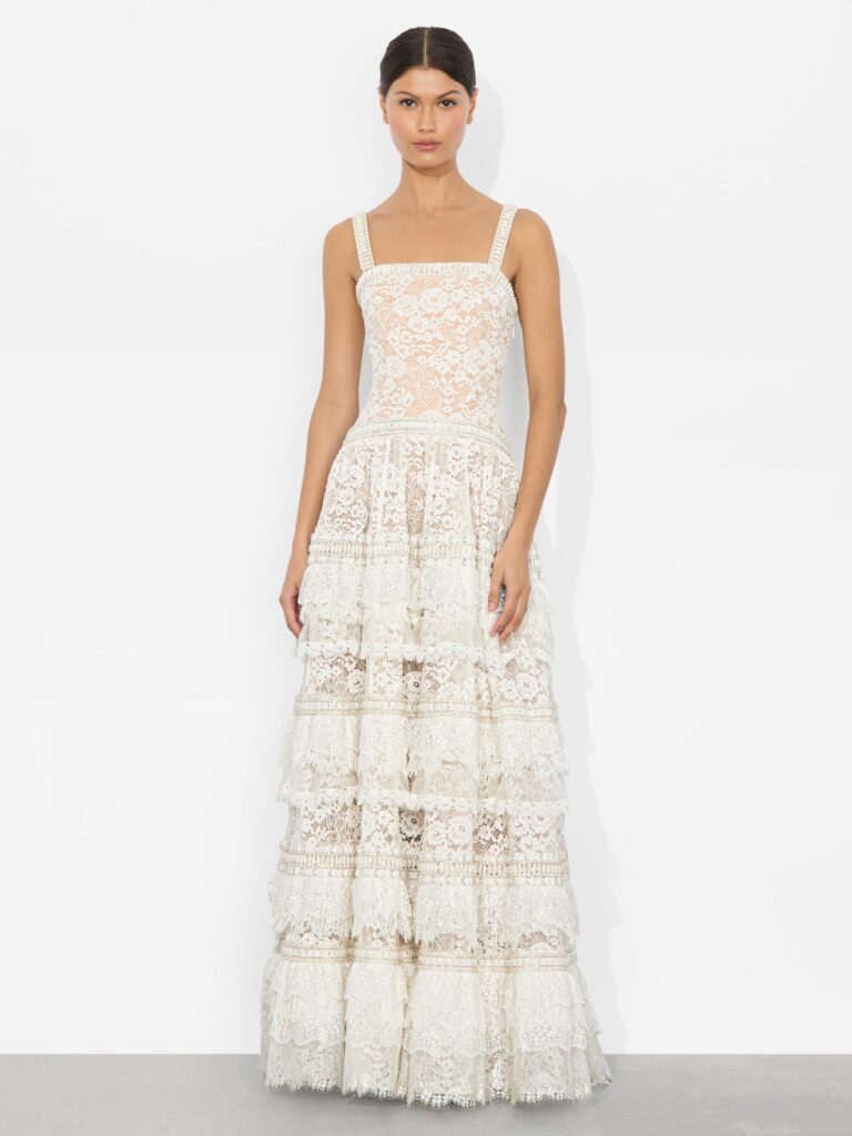 Zena Lace Maxi Dress Full Size Image 1