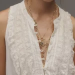 Sleeveless V-Neck Lace Mini Dress Thumbnail 3
