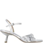 70mm Knotted Ankle-Strap Sandals Thumbnail 1