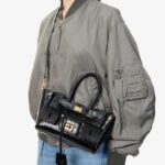 Bel Air Carry All Mini Leather Top-Handle Bag Thumbnail 4