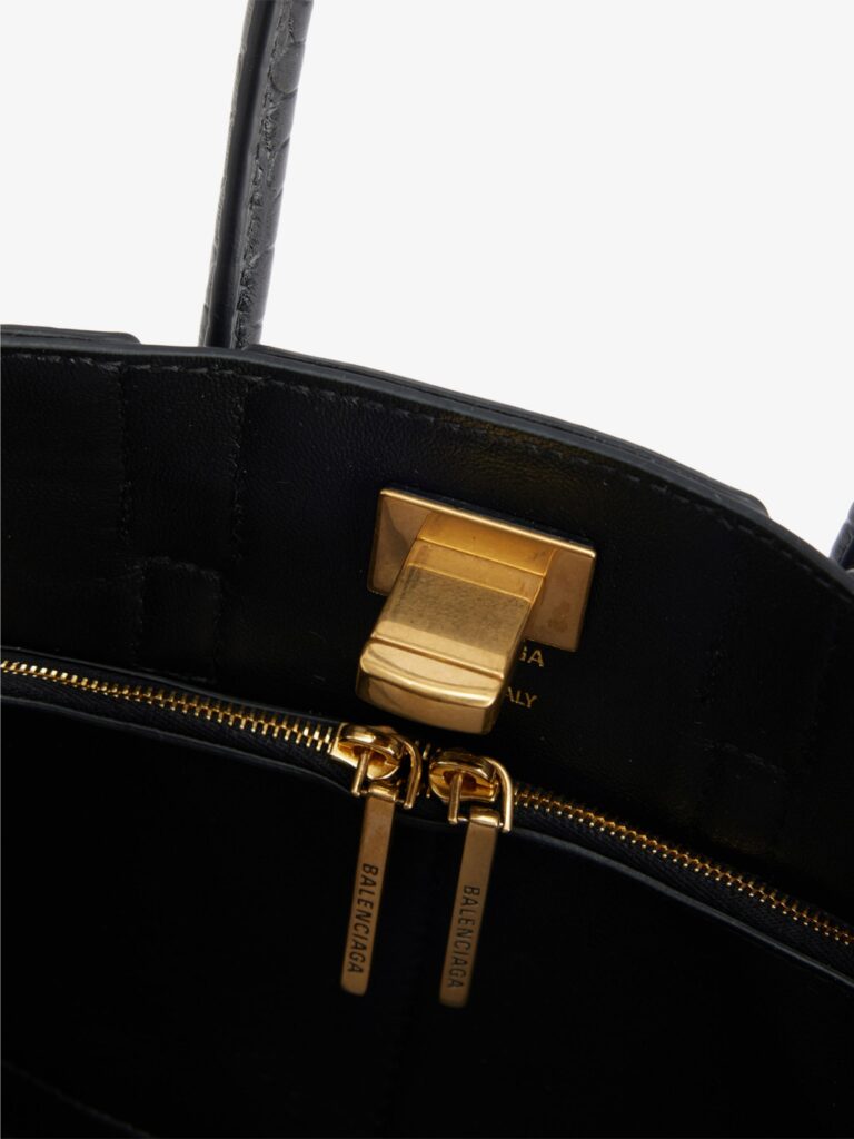 Bel Air Carry All Mini Leather Top-Handle Bag Full Size Image 5