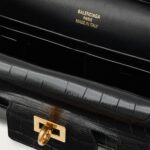 Bel Air small Croc-Effect Leather Clutch Thumbnail 4