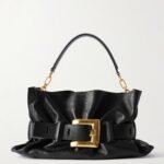 Anthem Medium Buckled Leather Shoulder Bag Thumbnail 1