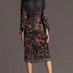 Ferlina Long-Sleeve Midi Shirt Dress Thumbnail 2