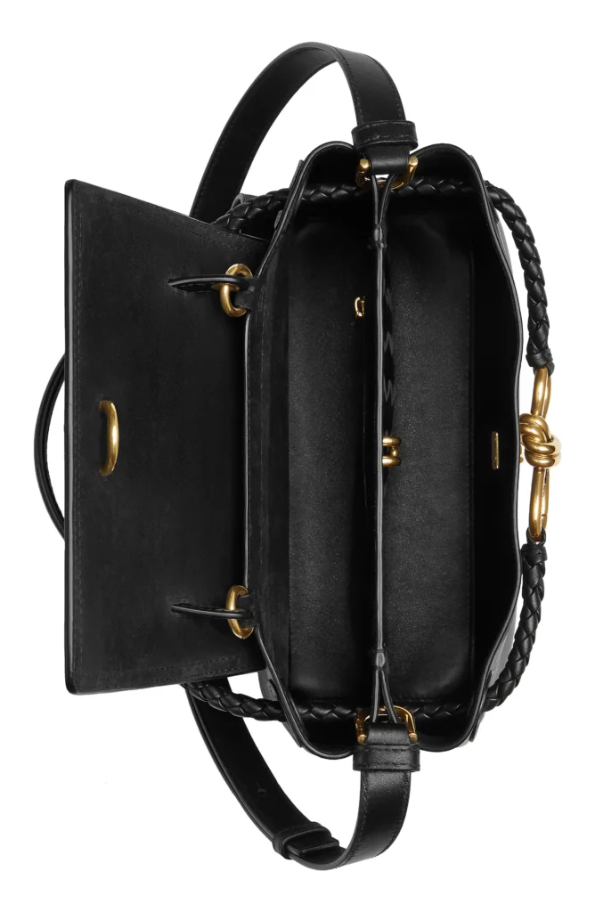 Small Ciao Ciao Knot Detail Leather Top Handle Bag Full Size Image 4