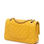 Medium Classic Lambskin Double Flap Shoulder Bag Thumbnail 3