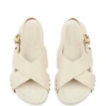 Mae Cross-Strap Studded Sandals Thumbnail 4