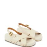 Mae Cross-Strap Studded Sandals Thumbnail 5