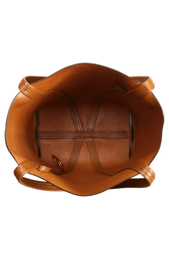 Spin Leather Tote Full Size Image 2