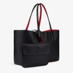 Cabata Small Leather Tote Bag Thumbnail 3