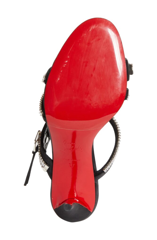 Merylzip Crystal Embellished Sandal Full Size Image 6