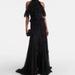 Halterneck Lace Gown Thumbnail 1