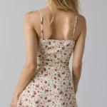 Ditsy Floral Lace-Trim Slip Mini Dress Thumbnail 2