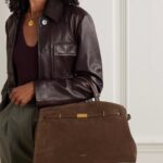 The Hudson Small Suede Tote Thumbnail 2