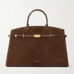 The Hudson Small Suede Tote Thumbnail 1