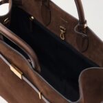 The Hudson Small Suede Tote Thumbnail 3