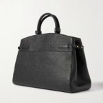 The Hudson Small Textured-Leather Tote Thumbnail 3