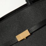 The Hudson Small Textured-Leather Tote Thumbnail 4