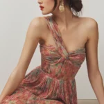 Idalia One-Shoulder Floral Maxi Dress Thumbnail 2