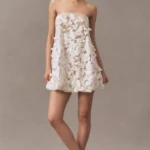Sachi Sleeveless Butterfly Bubble Mini Dress Thumbnail 1