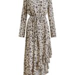 Floral-Print Ruffled Asymmetrical Dress Thumbnail 2