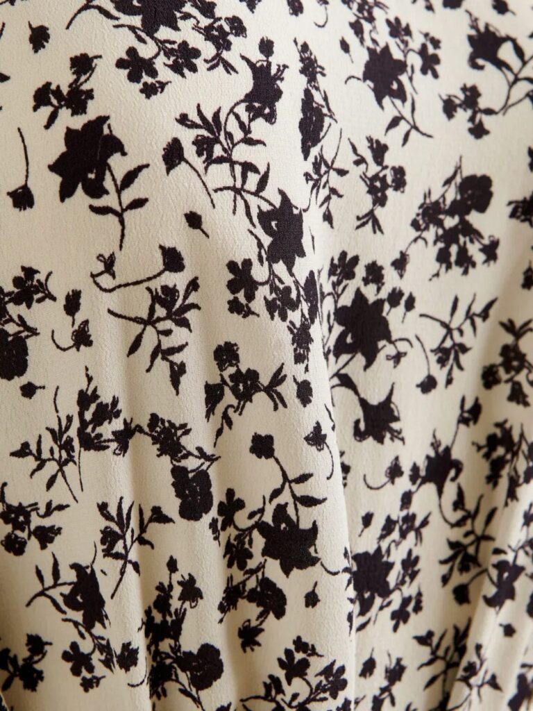 Floral-Print Ruffled Asymmetrical Dress Full Size Image 3