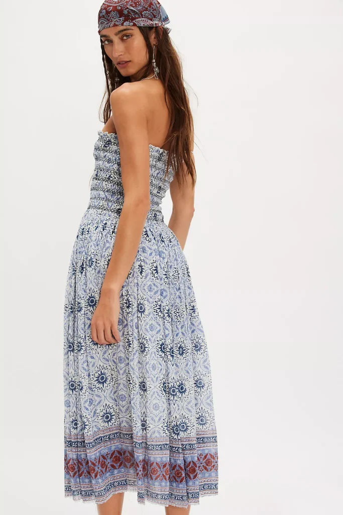 Ravenna Printed Convertible Maxi Skirt Full Size Image 3