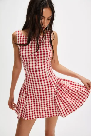 FOR LOVE & LEMONS Scotch Bonnet Mini Dress