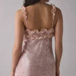 Sophia Ruffle-Trim Sequin Mini Dress Thumbnail 2