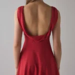 Emilia Polka Dot Satin Slip Mini Dress Thumbnail 2