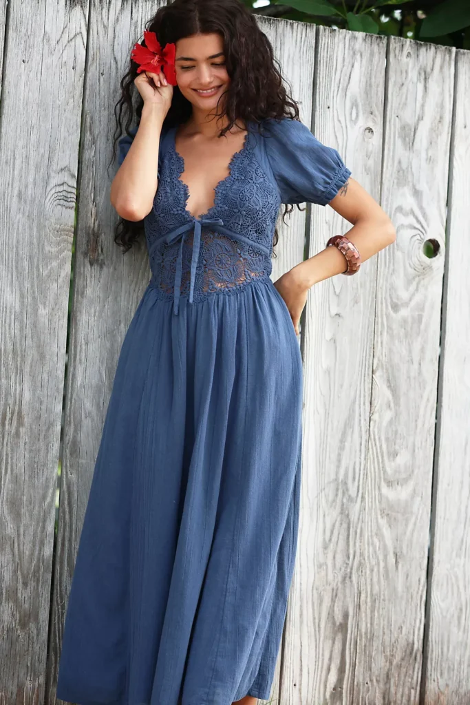 All You Need Is Lace Midi Full Size Image 1