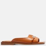 Butterfly Faux Leather Slides Thumbnail 1