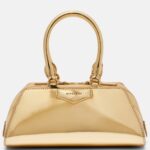 Antigona East-West Mini Leather Tote Bag Thumbnail 1