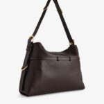 Voyou Medium Shiny Leather Shoulder Bag Thumbnail 2