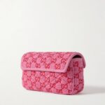 GG Marmont 2.0 Mini Leather-Trimmed Bouclé Shoulder Bag Thumbnail 5