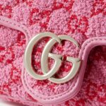 GG Marmont 2.0 Mini Leather-Trimmed Bouclé Shoulder Bag Thumbnail 3