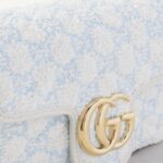 Marmont 2.0 Mini Leather-Trimmed Quilted Bouclé Shoulder Bag Thumbnail 3