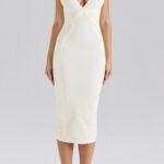 The Classic Midi Bandage Dress Thumbnail 1
