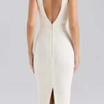 The Classic Midi Bandage Dress Thumbnail 3