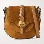 Altay Small Leather-Trimmed Suede Thumbnail 1