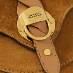 Altay Small Leather-Trimmed Suede Thumbnail 4