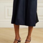 Vittorio 85 Crystal-Embellished Mesh and Satin Slingback Pumps Thumbnail 4