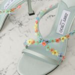 Blanche 90 Embellished Satin Sandals Thumbnail 3
