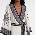 Printed Wrap Dress Thumbnail 3