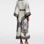 Printed Wrap Dress Thumbnail 4