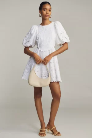 LOVAAN Liberty Linen Mini Dress