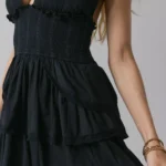 Deanna Heritage Halter Mini Dress Thumbnail 3
